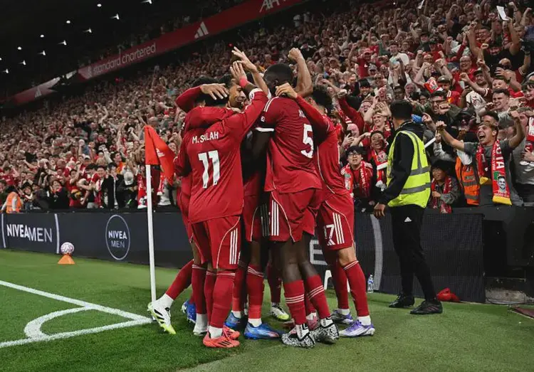 利物浦主场大胜,保持不败纪录 利物浦主场大胜,保持不败纪录